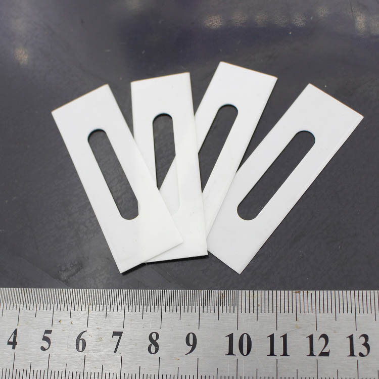 Rectangle Ceramic Blades with Oval Hole